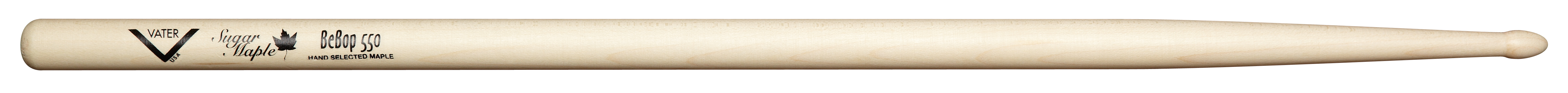 Baguettes De Batterie Vater BeBop 550 - Érable à Sucre, Pointe En Forme De Larme | Pour Jazz Et Volumes Faibles
